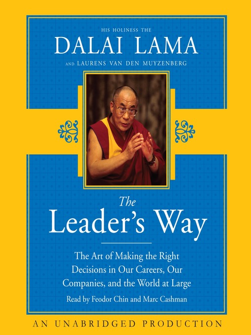 Title details for The Leader's Way by His Holiness The Dalai Lama - Wait list